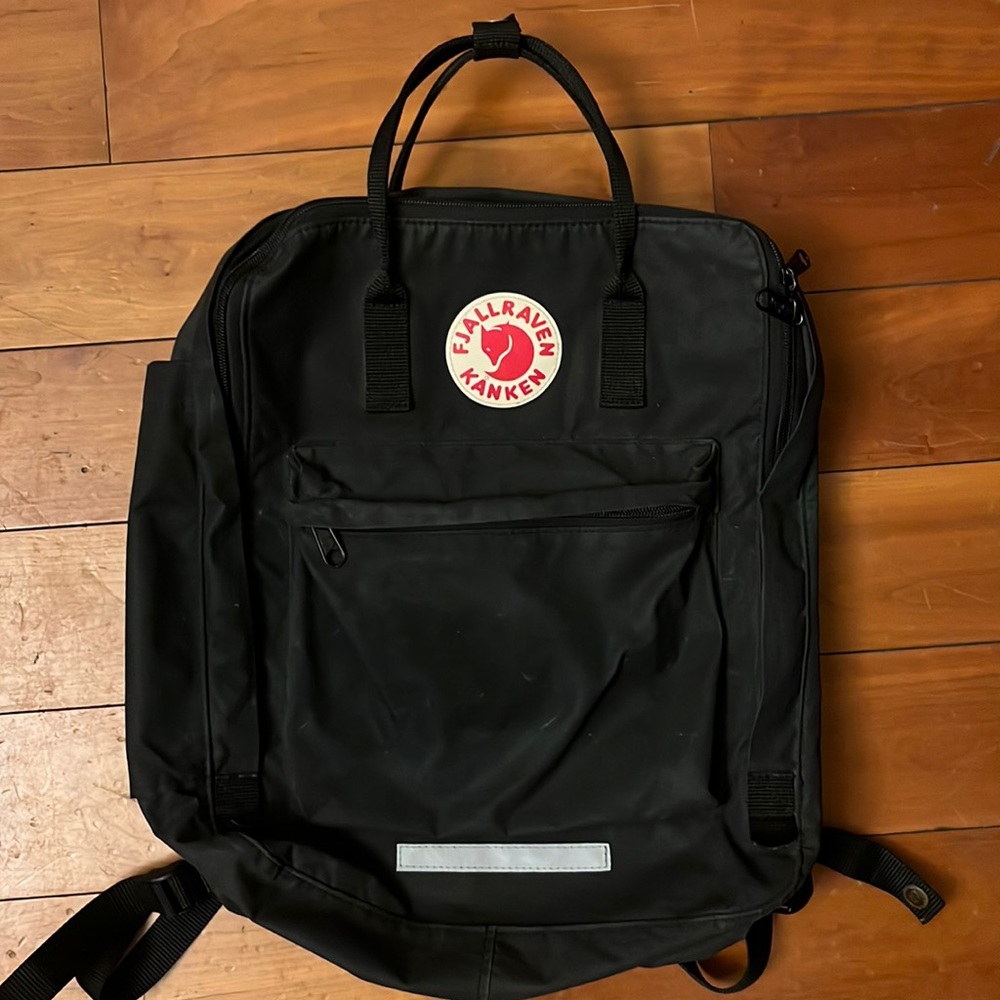 Fjallraven Kanken Laptop Backpack Black